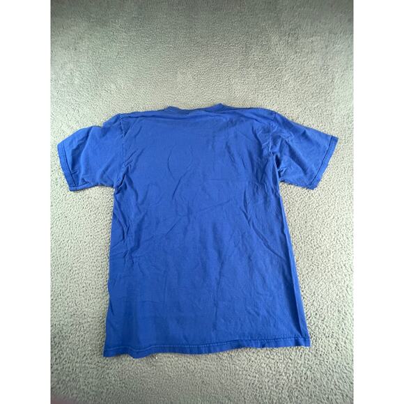 Chicago Cubs Vintage Nike Shirt Mens Medium Blue T-Shirt Red Label Baseball MLB - Picture 5 of 7